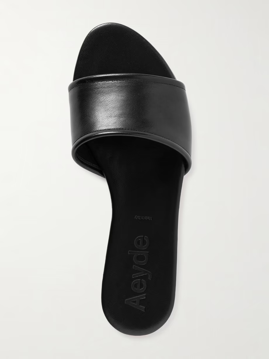 Sumi leather slides Sumi leather slides