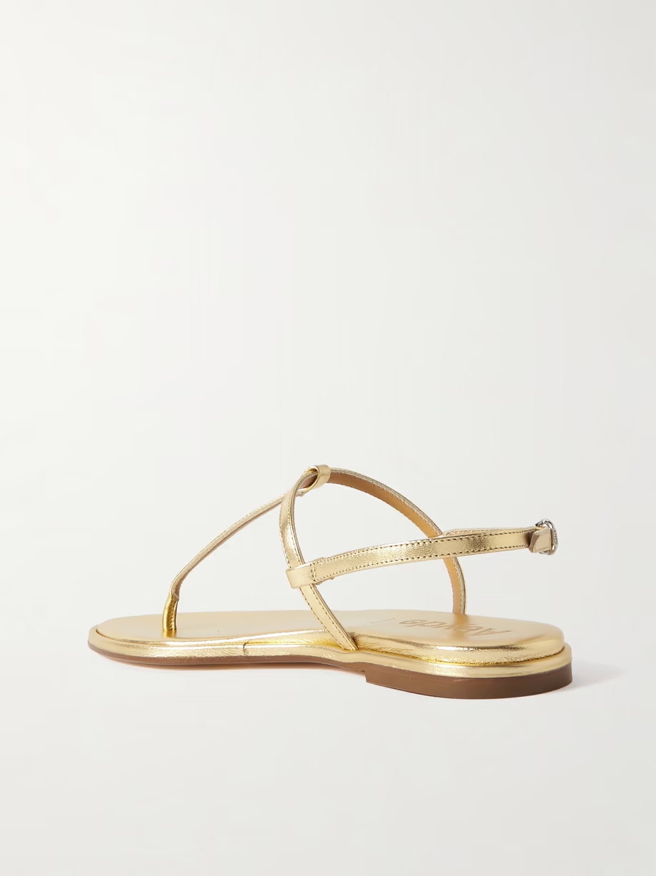 Nala metallic leather sandals Nala metallic leather sandals