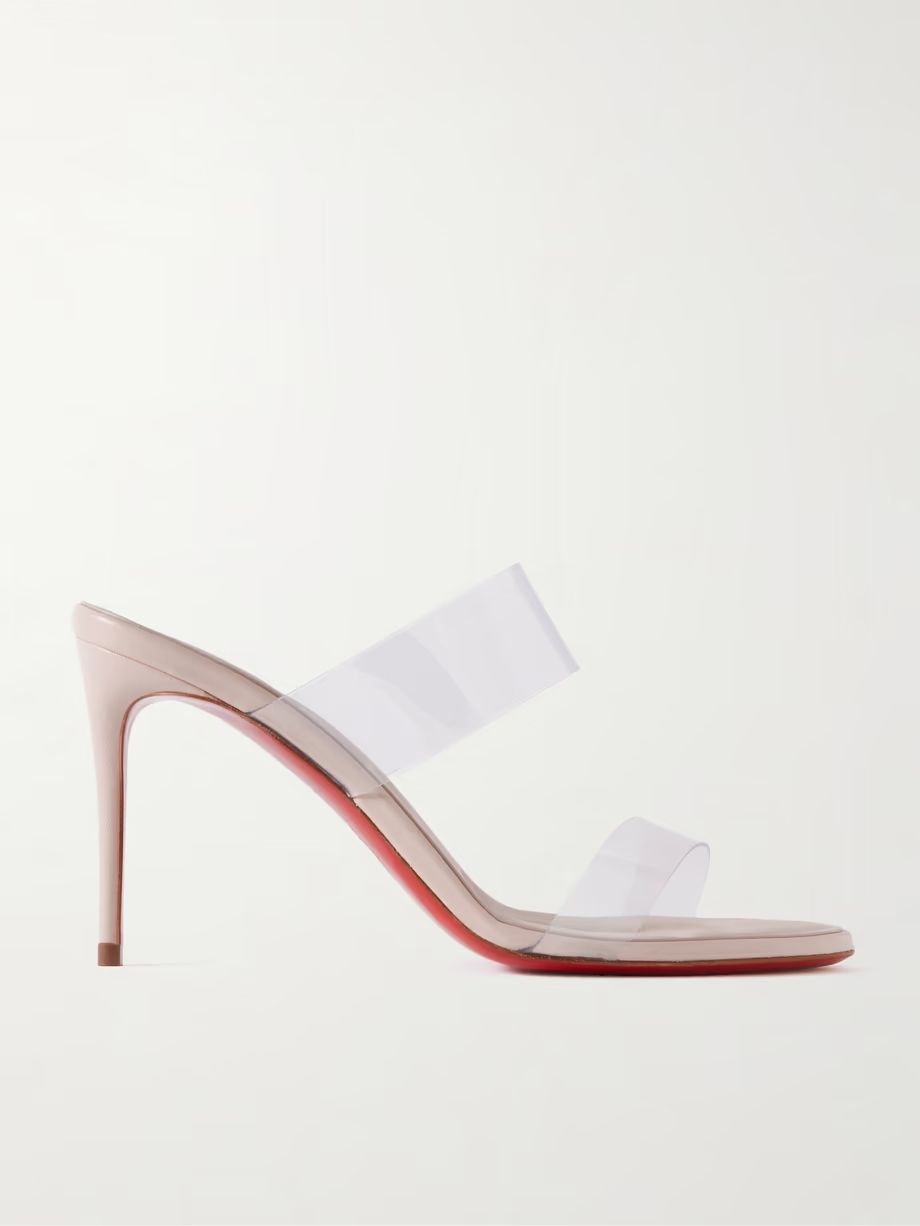 Just Loubi 85 PVC mules Just Loubi 85 PVC mules