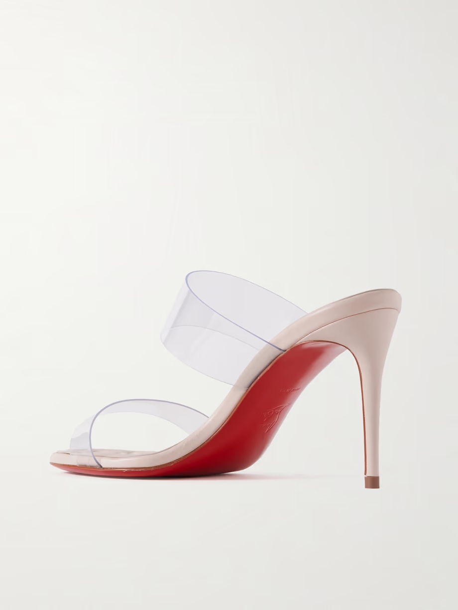 Just Loubi 85 PVC mules Just Loubi 85 PVC mules