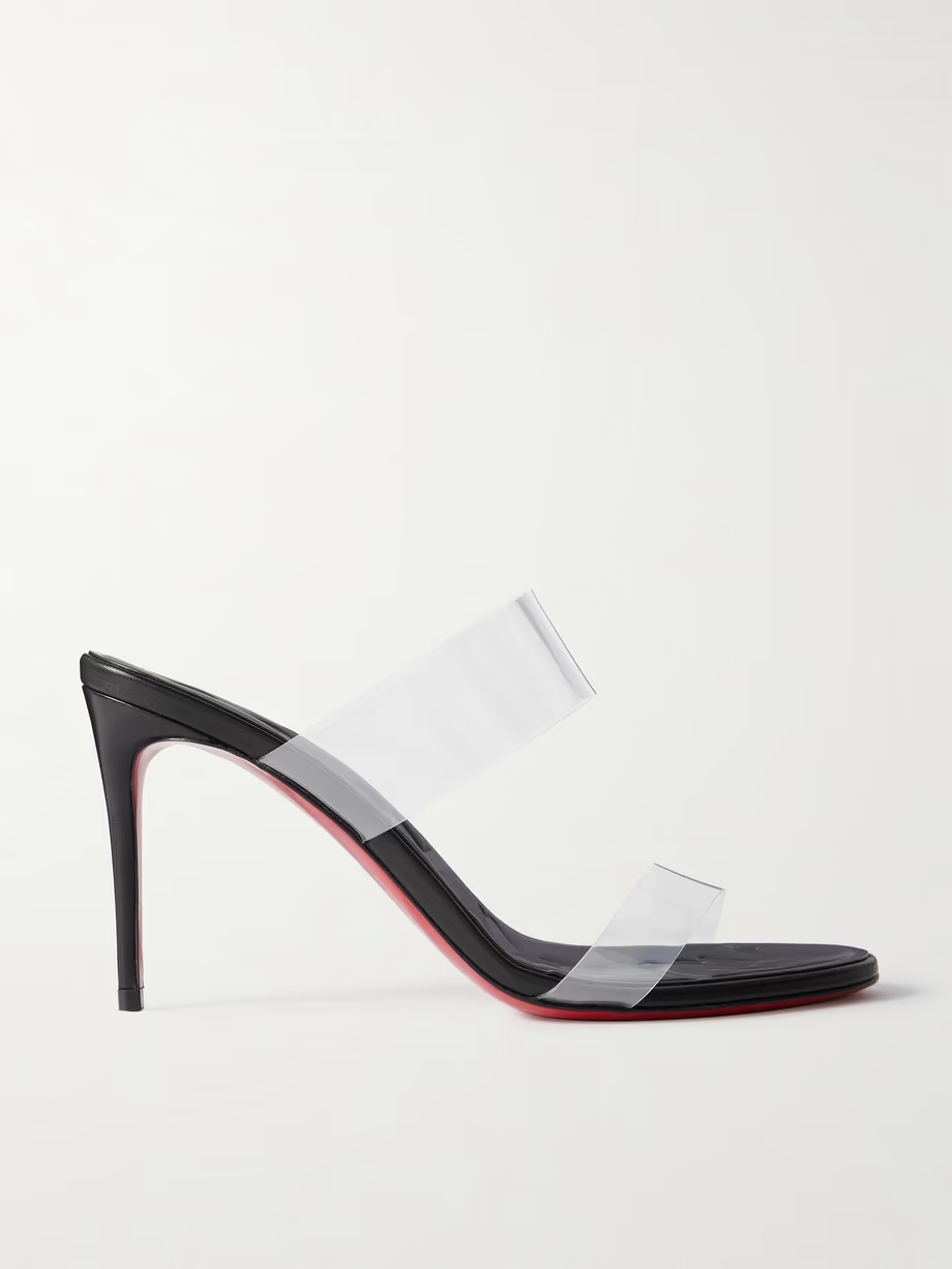 Just Loubi 85 PVC mules Just Loubi 85 PVC mules