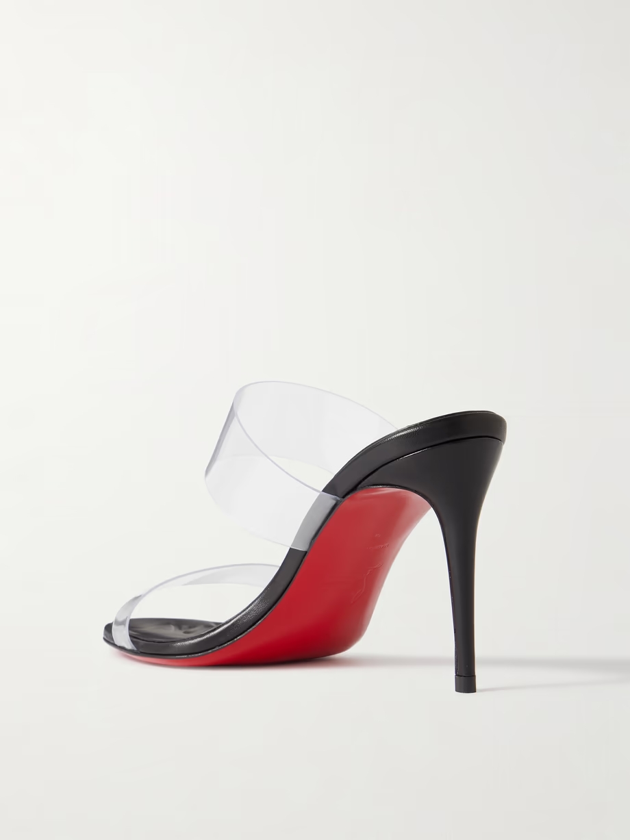 Just Loubi 85 PVC mules Just Loubi 85 PVC mules