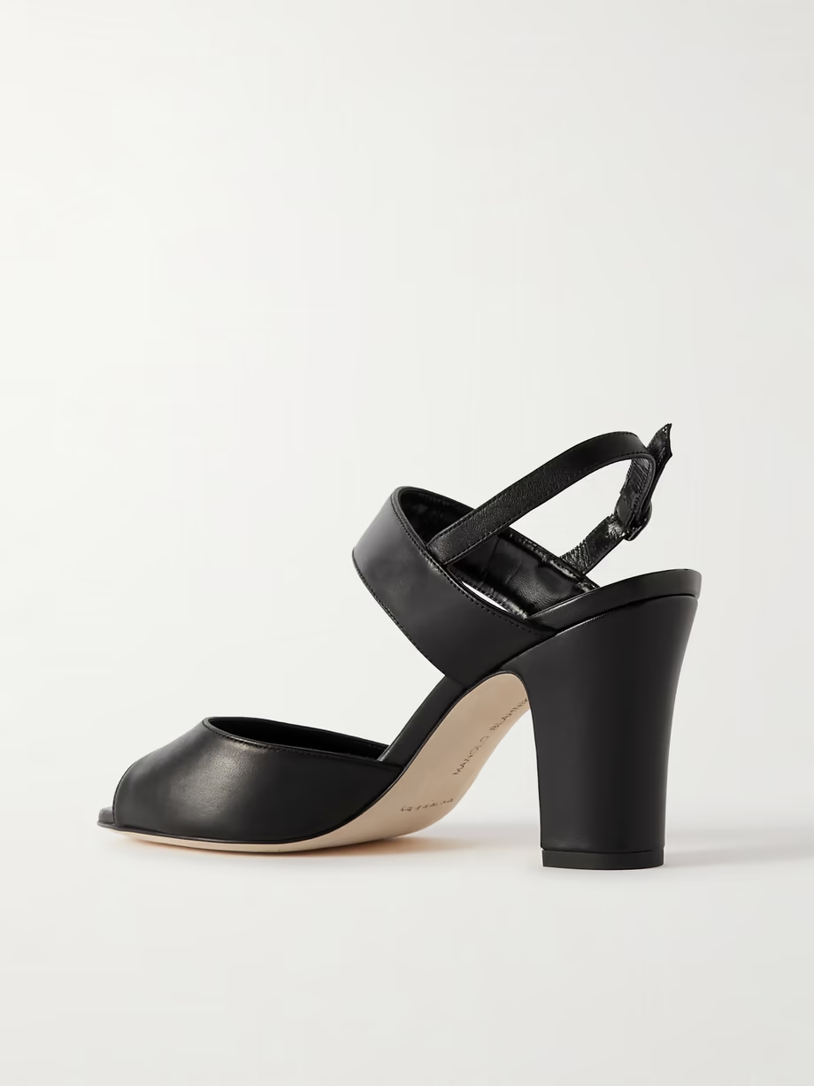 Khiko 90 leather slingback sandals Khiko 90 leather slingback sandals