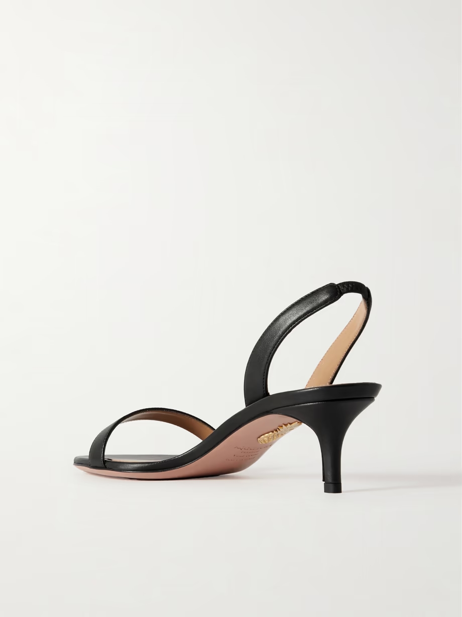 So Nude 50 leather slingback sandals So Nude 50 leather slingback sandals