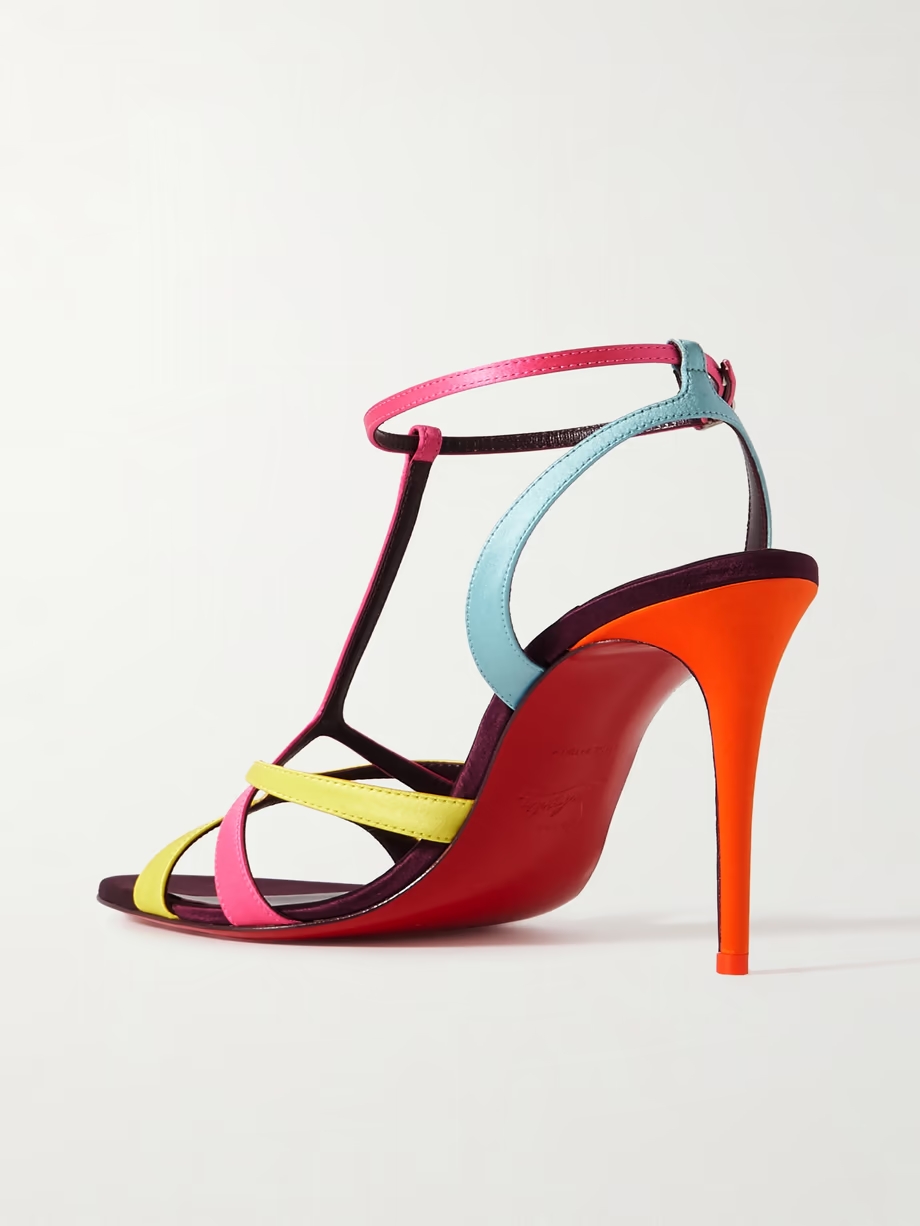 Tangueva 100 satin-crepe sandals Tangueva 100 satin-crepe sandals