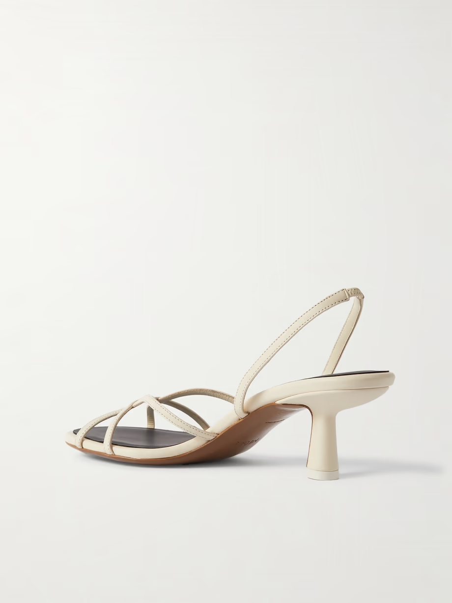 Ibor leather slingback sandals Ibor leather slingback sandals