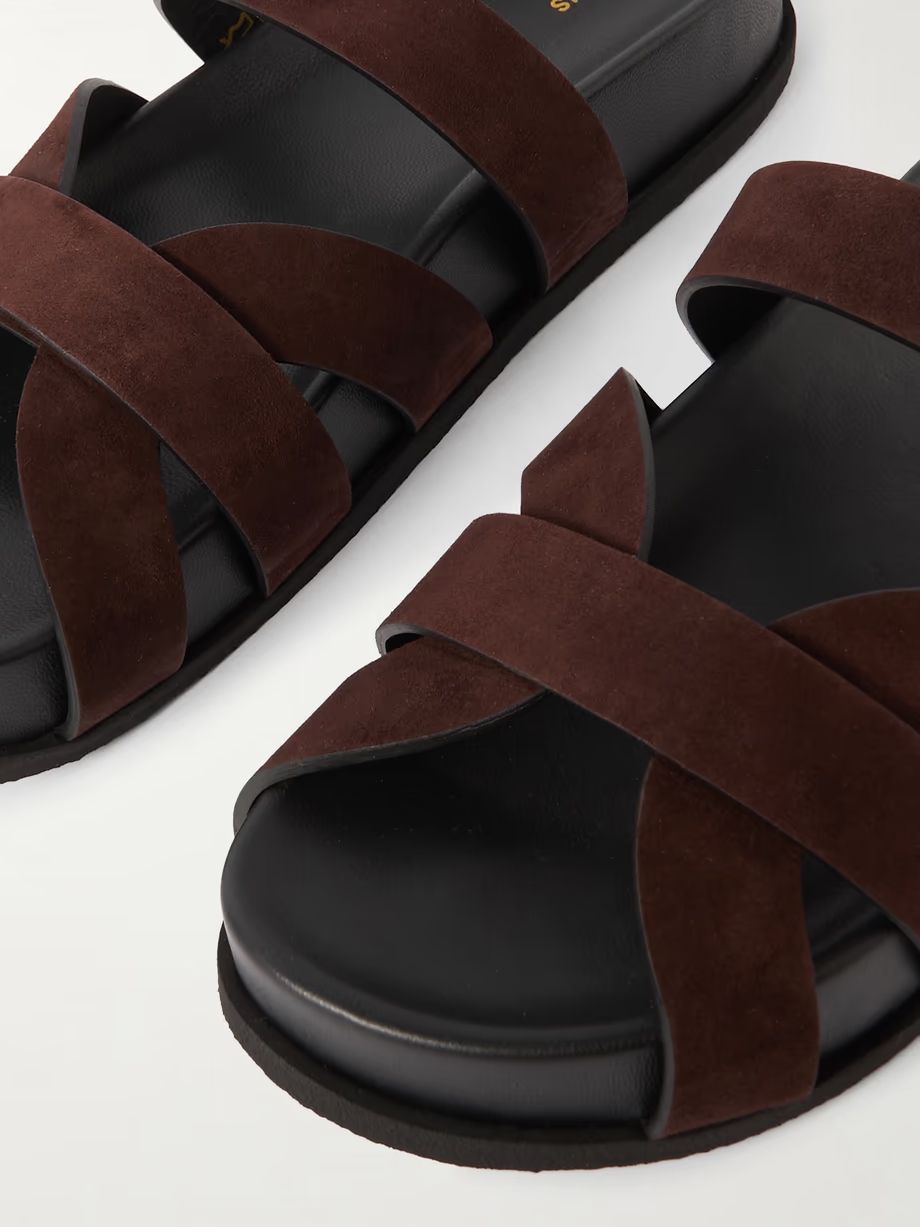 Ibor suede slides Ibor suede slides