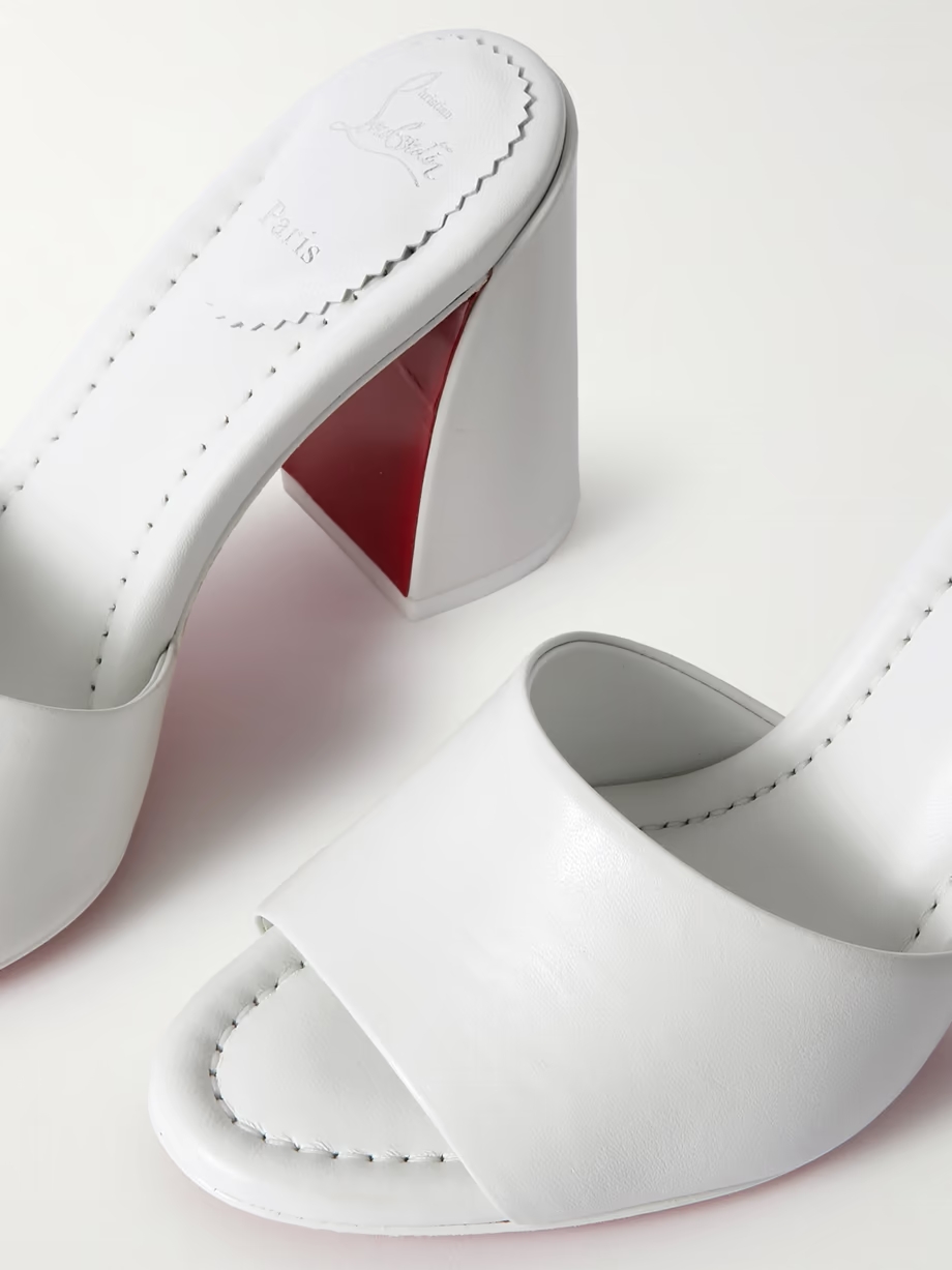 Jane leather mules Jane leather mules