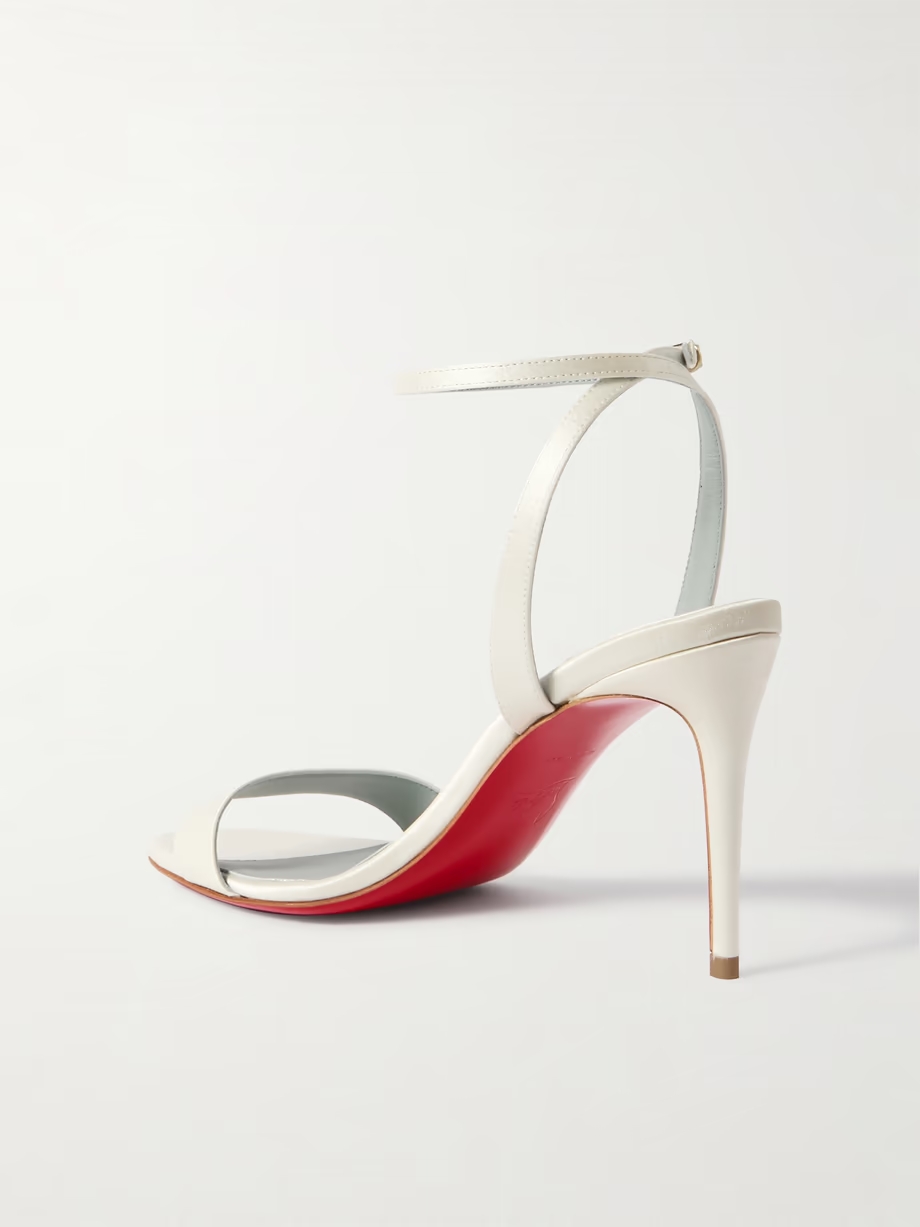 Loubigirl 85 satin sandals Loubigirl 85 satin sandals