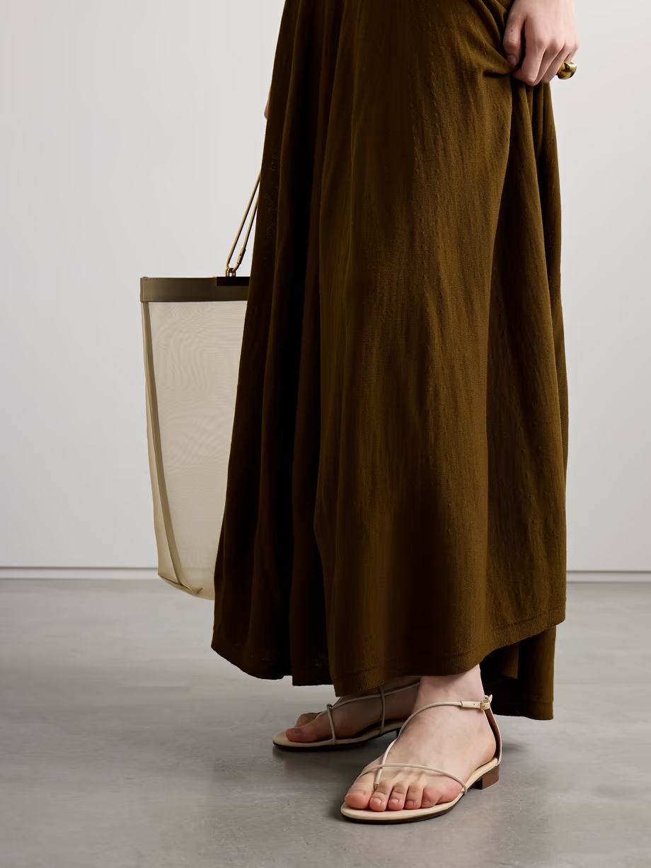 String leather sandals String leather sandals