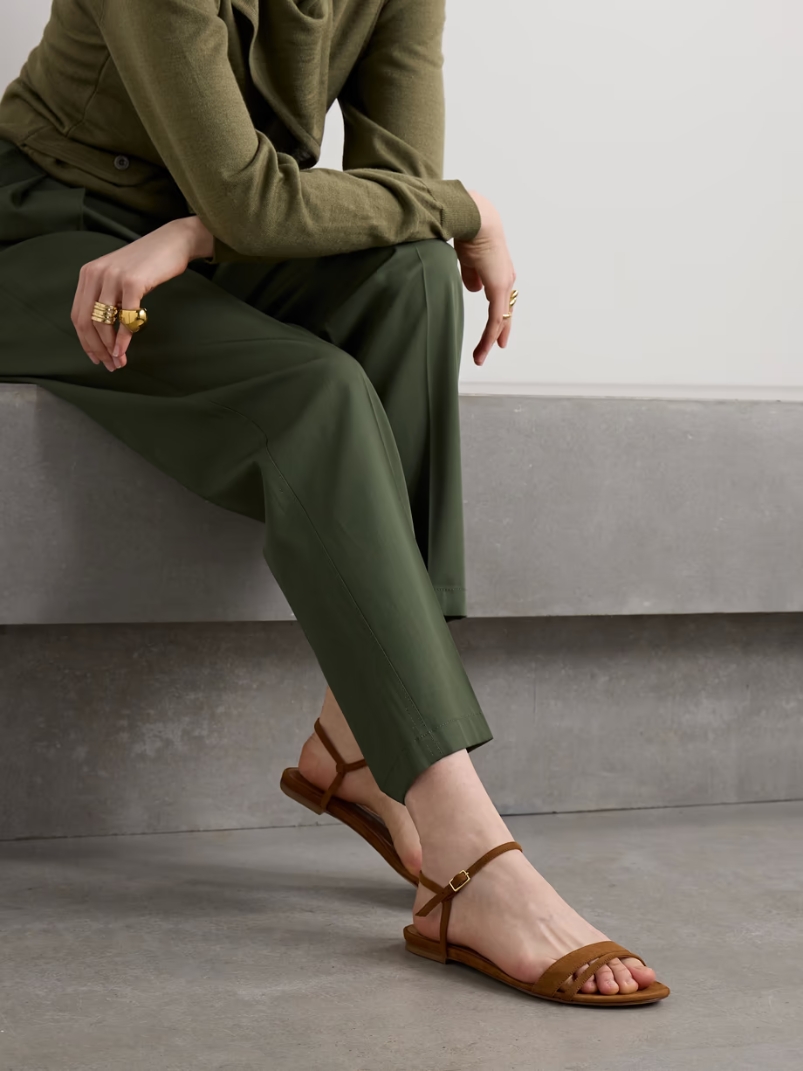 Simple suede sandals Simple suede sandals