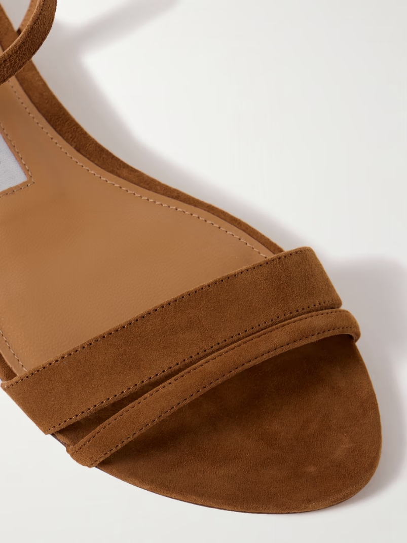 Simple suede sandals Simple suede sandals