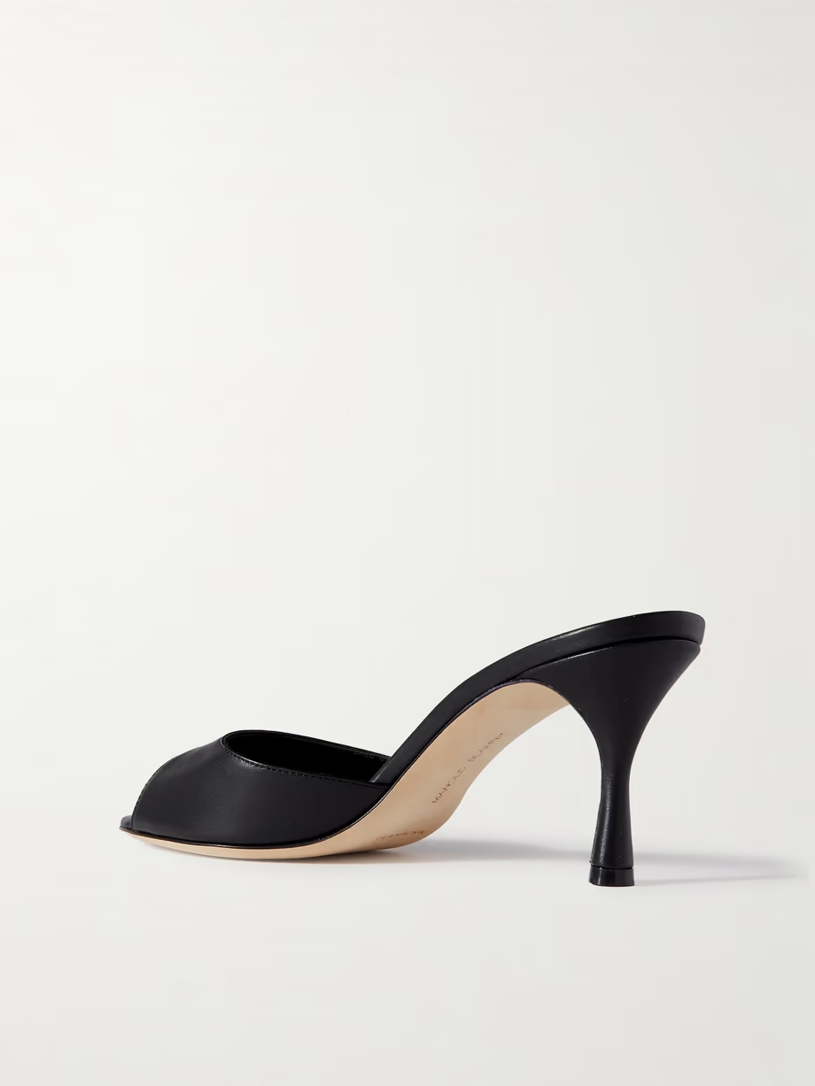 Jada 70 leather mules Jada 70 leather mules