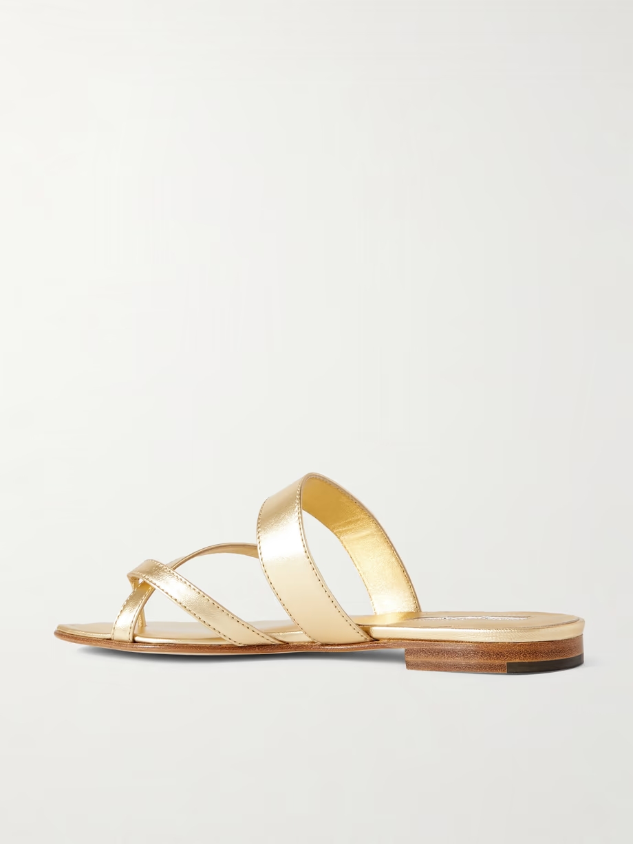Susa metallic leather sandals Susa metallic leather sandals