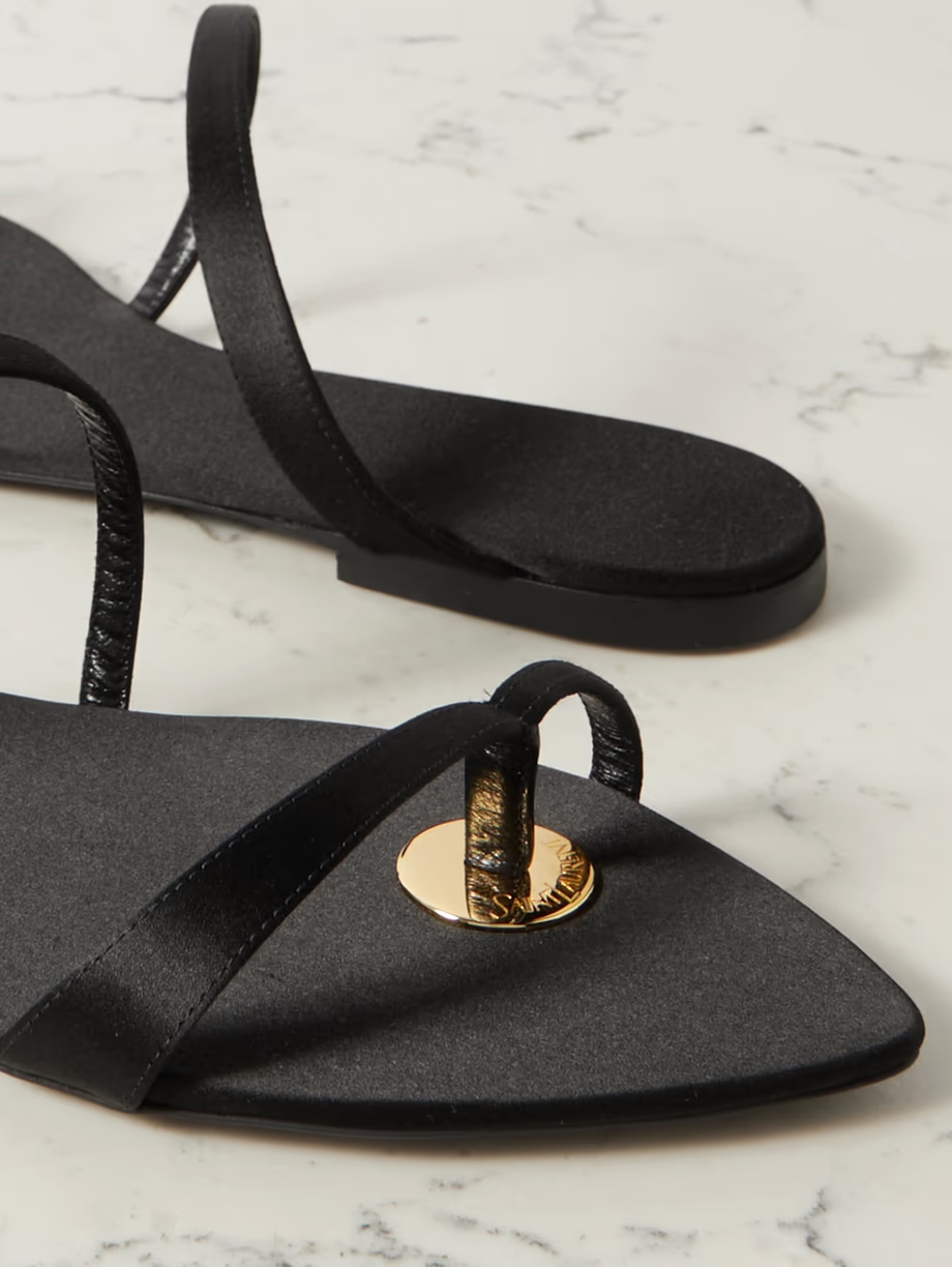 Tanger satin sandals Tanger satin sandals