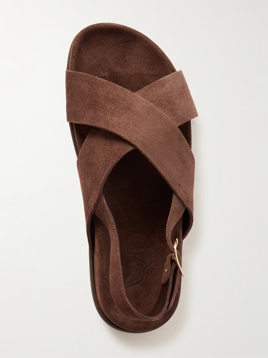 Ikesia suede slingback sandals Ikesia suede slingback sandals