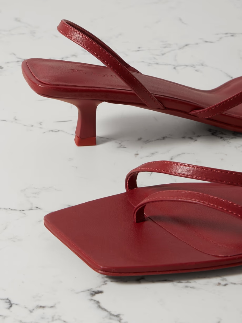 Pina leather slingback sandals Pina leather slingback sandals