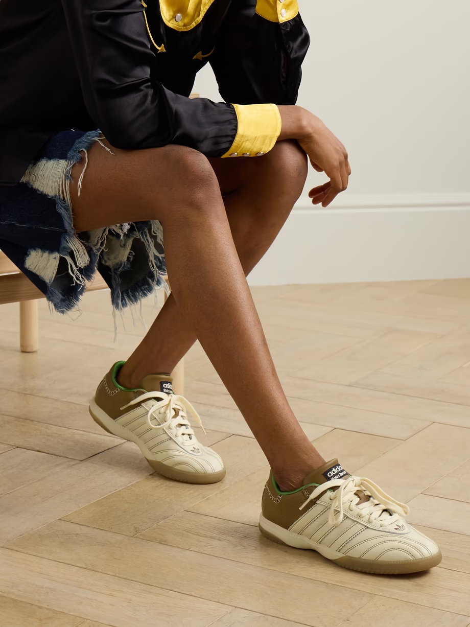+ Wales Bonner Samba Millenium leather sneakers + Wales Bonner Samba Millenium leather sneakers