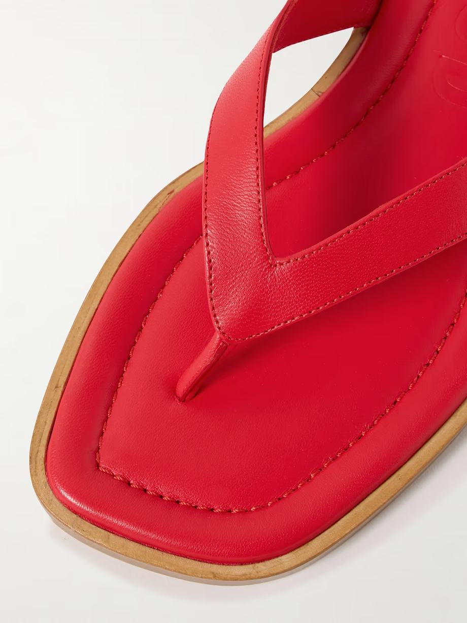 Dante leather thong sandals Dante leather thong sandals