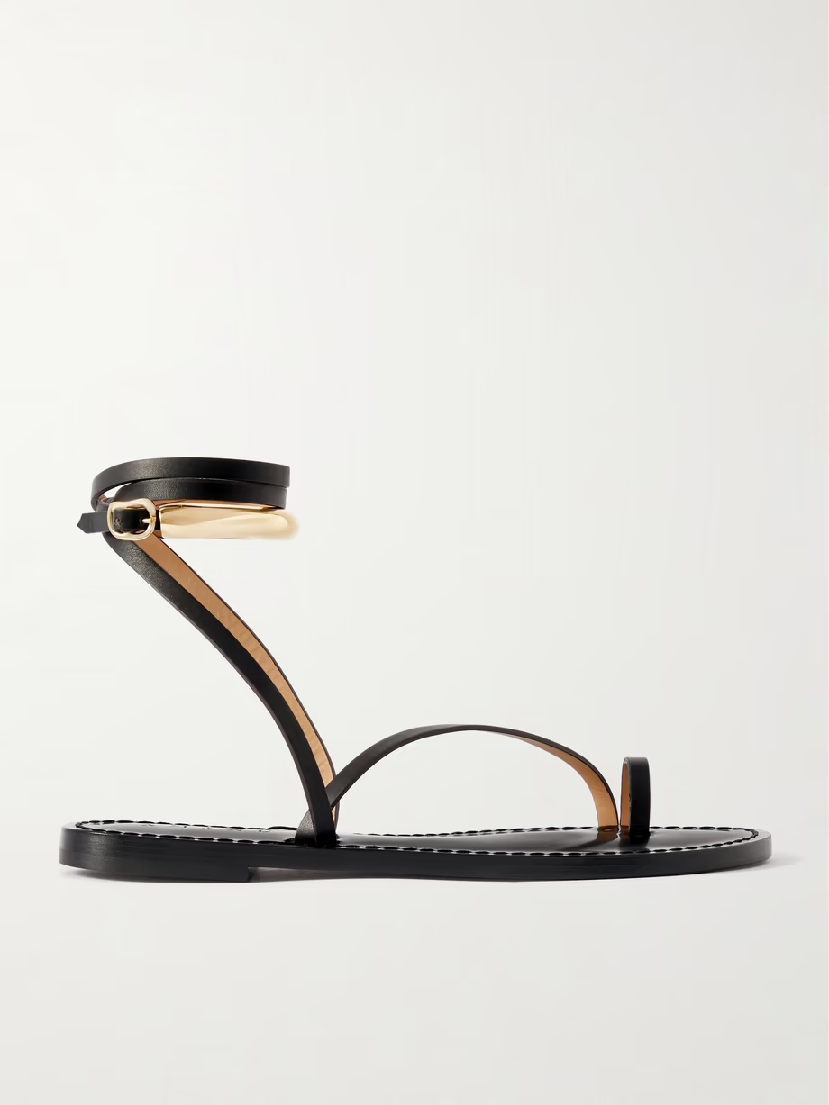 The Kalahari embellished leather sandals The Kalahari embellished leather sandals