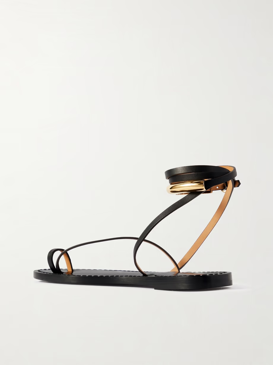 The Kalahari embellished leather sandals The Kalahari embellished leather sandals