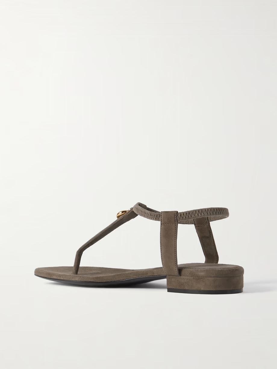 Mindil embellished suede sandals Mindil embellished suede sandals
