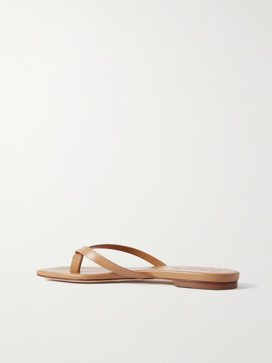 Renee leather flip flops Renee leather flip flops