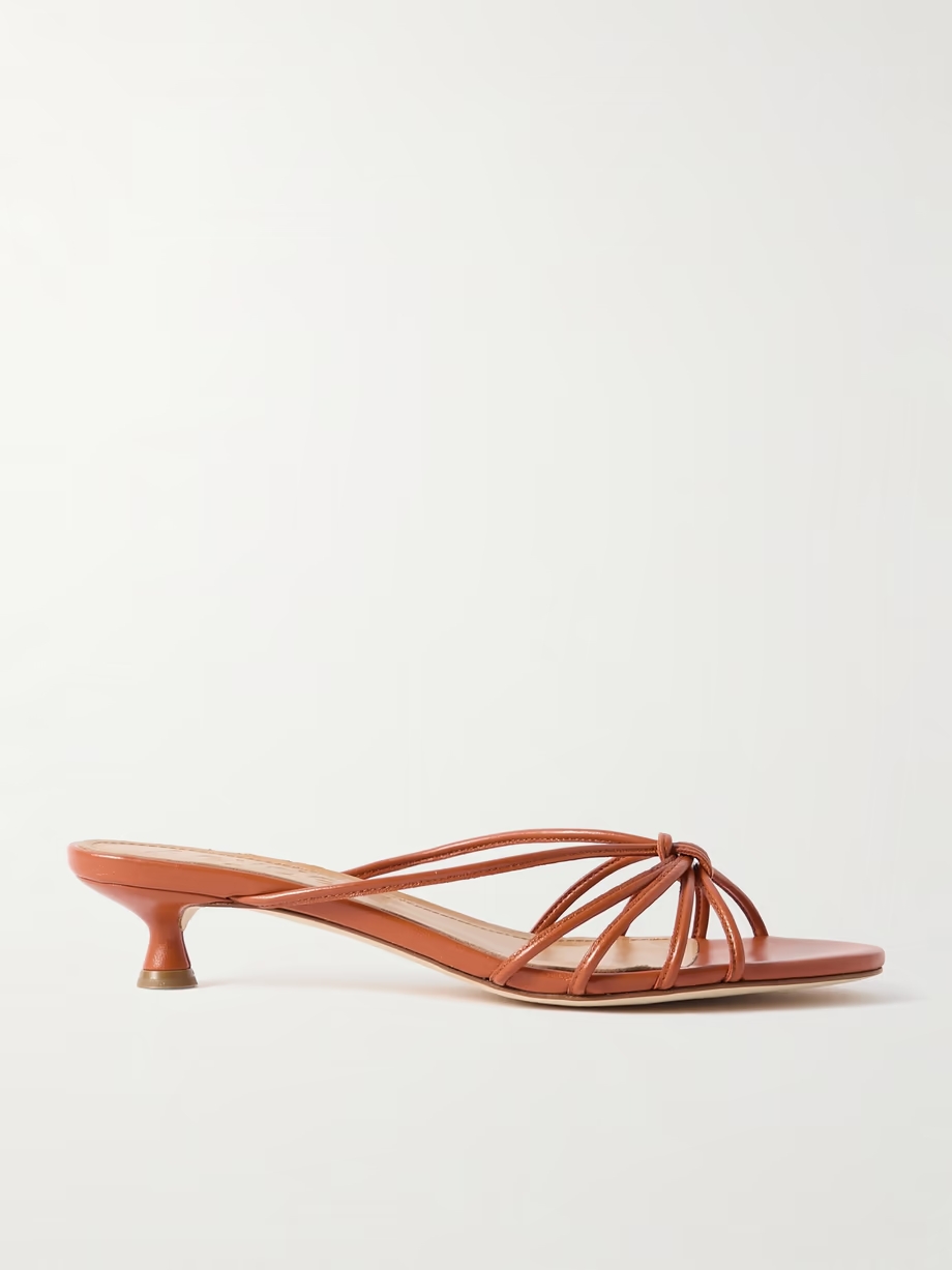 Milla knotted leather sandals Milla knotted leather sandals