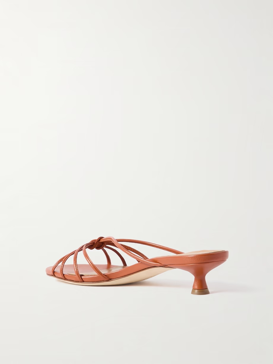 Milla knotted leather sandals Milla knotted leather sandals
