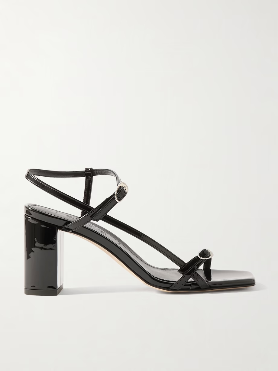 Franzi patent-leather sandals Franzi patent-leather sandals