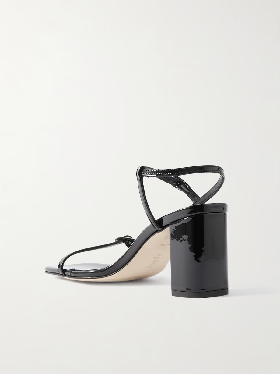 Franzi patent-leather sandals Franzi patent-leather sandals