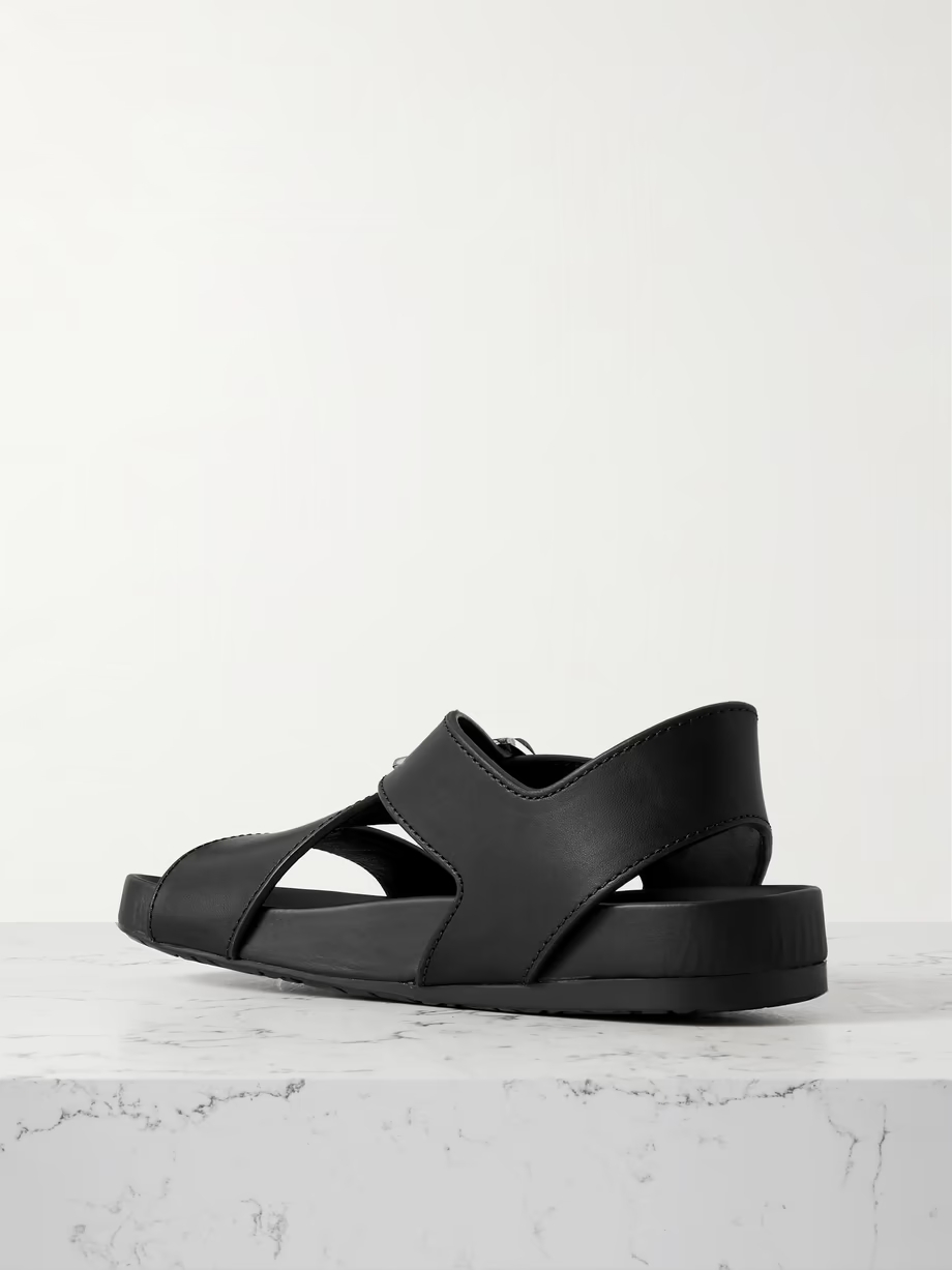 Ease buckled leather sandals Ease buckled leather sandals