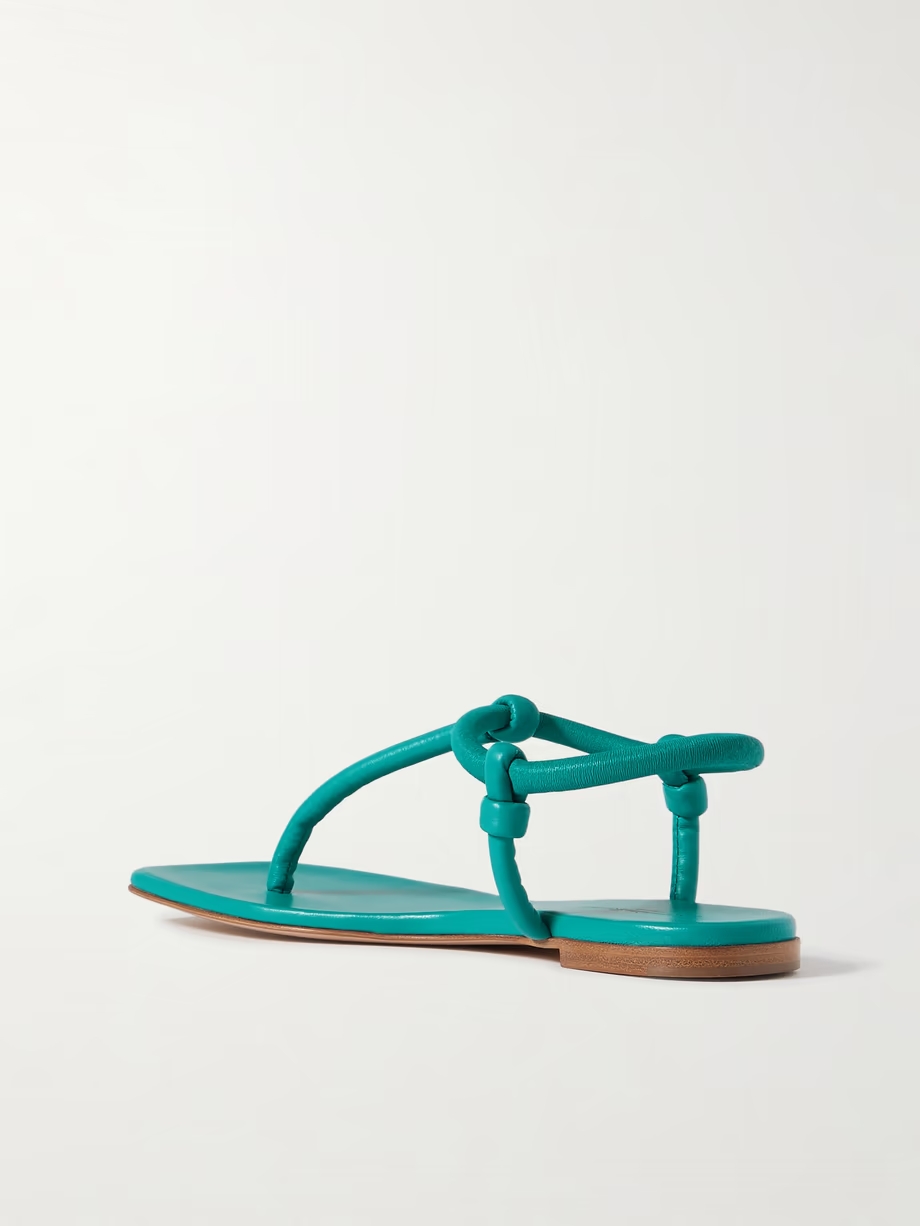 Knotted leather sandals Knotted leather sandals
