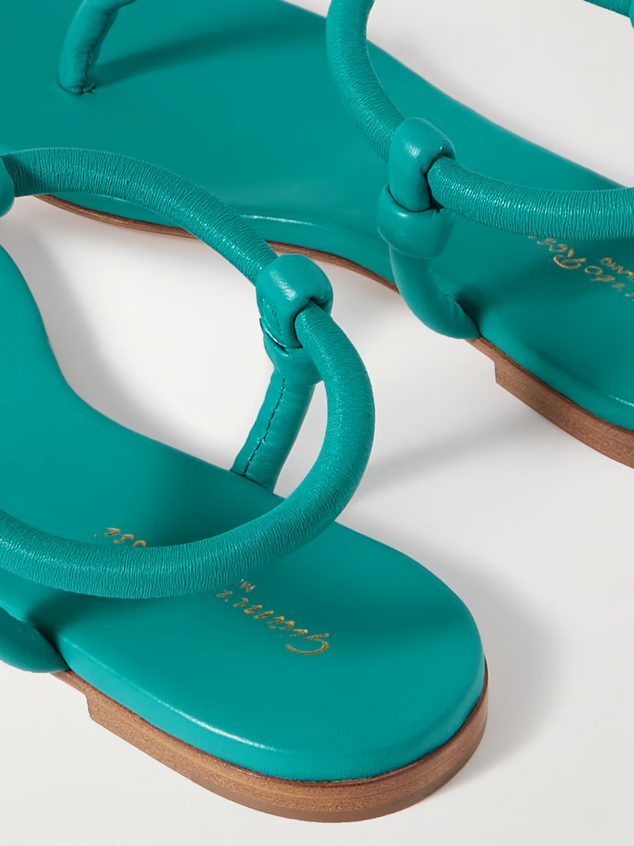 Knotted leather sandals Knotted leather sandals