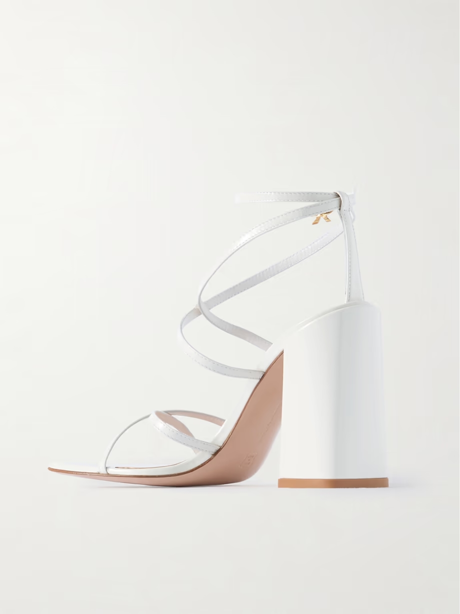 Nuit 95 patent-leather sandals Nuit 95 patent-leather sandals