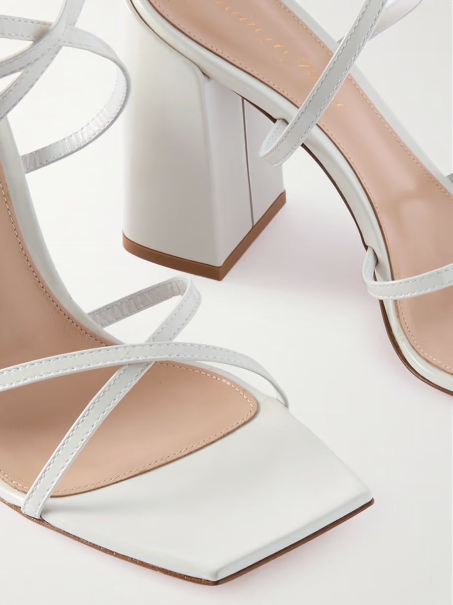 Nuit 95 patent-leather sandals Nuit 95 patent-leather sandals