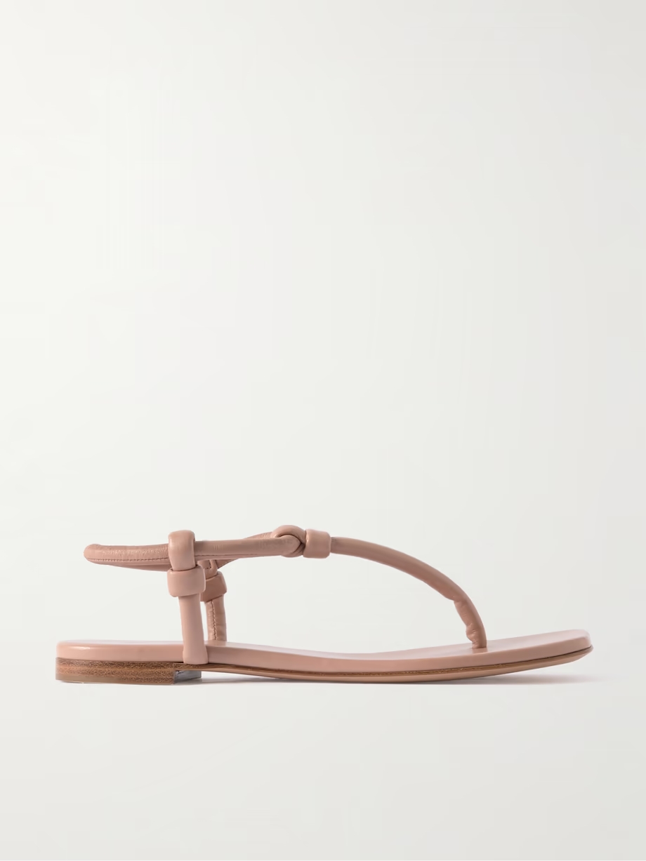 Knotted leather sandals Knotted leather sandals