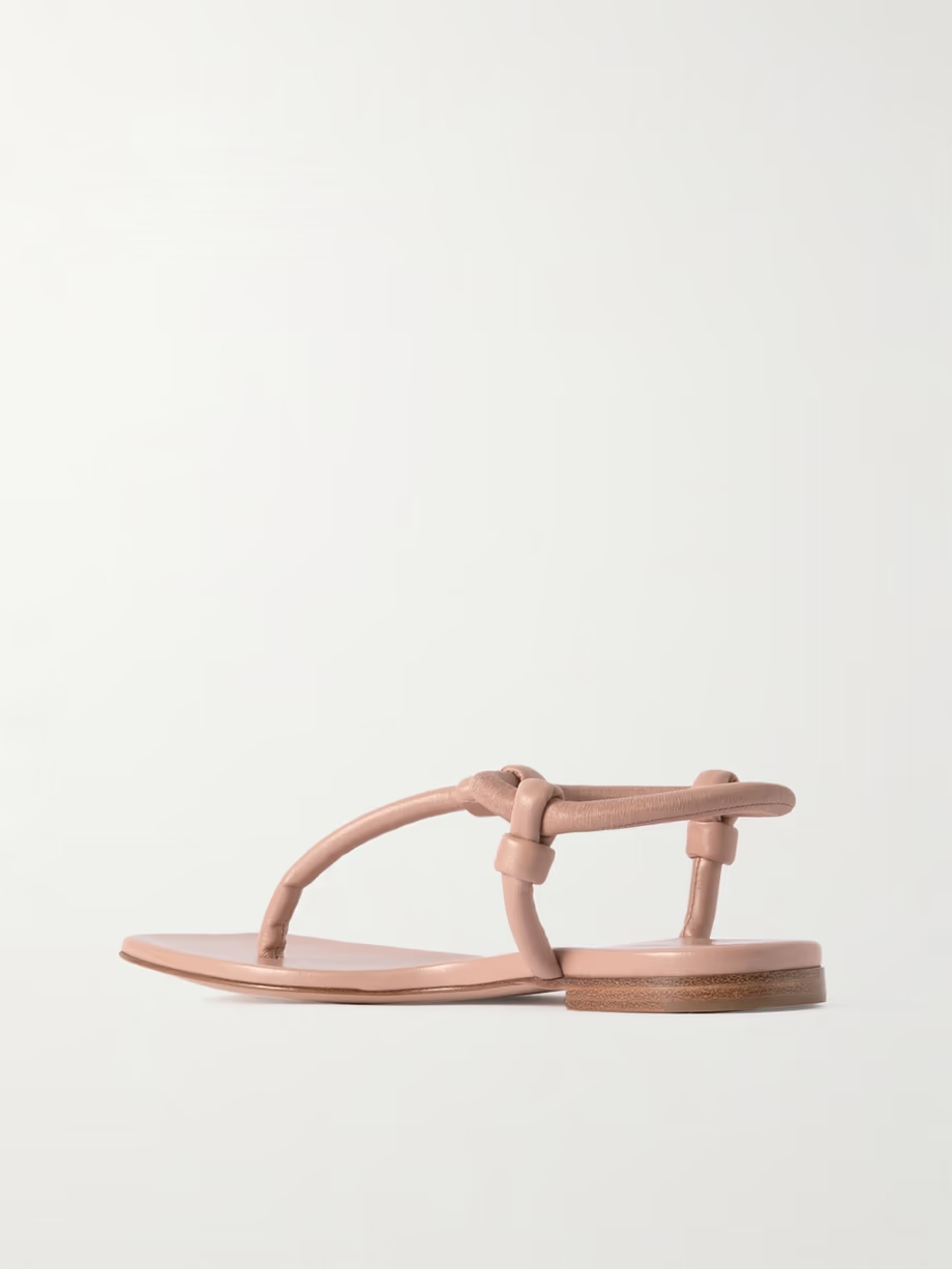 Knotted leather sandals Knotted leather sandals