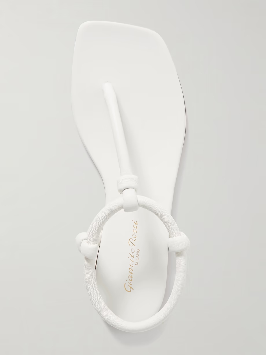 Knotted leather sandals Knotted leather sandals