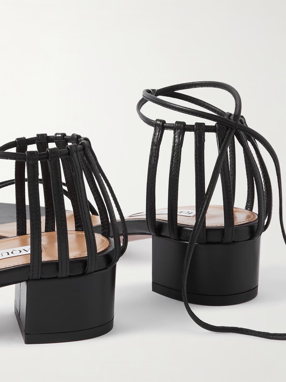 Straight to Heaven leather sandals Straight to Heaven leather sandals