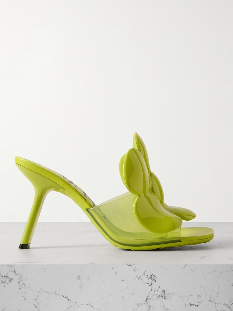 + Paula\'s Ibiza appliquéd PVC sandals + Paula\'s Ibiza appliquéd PVC sandals