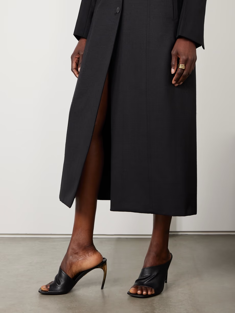 Nymphe leather mules Nymphe leather mules