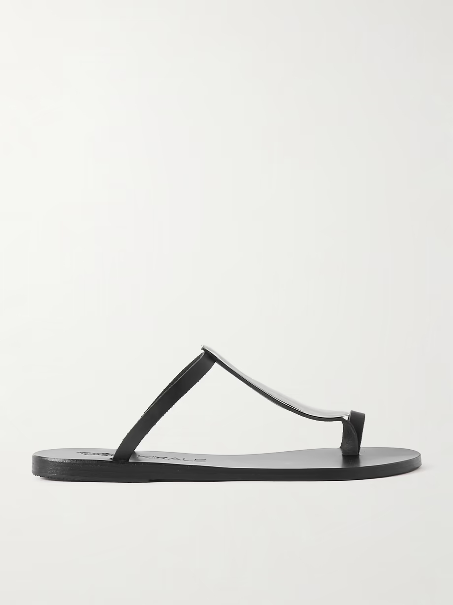 + KIMALÉ Awa embellished leather sandals + KIMALÉ Awa embellished leather sandals