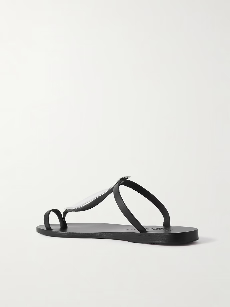 + KIMALÉ Awa embellished leather sandals + KIMALÉ Awa embellished leather sandals