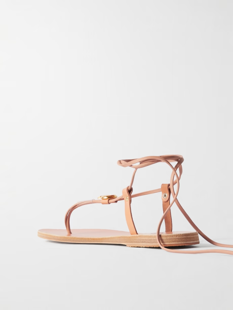 Persephone embellished leather sandals Persephone embellished leather sandals