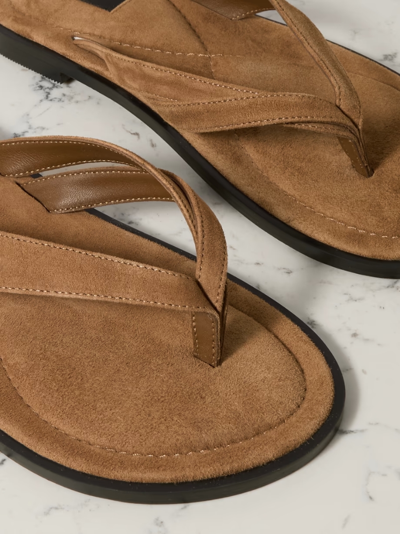 Morgan suede flip flops Morgan suede flip flops