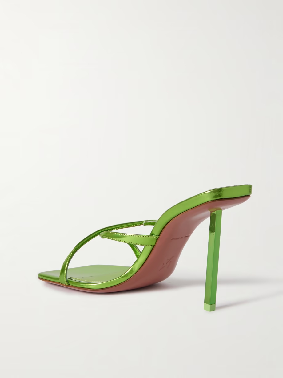 Adriana metallic leather sandals Adriana metallic leather sandals