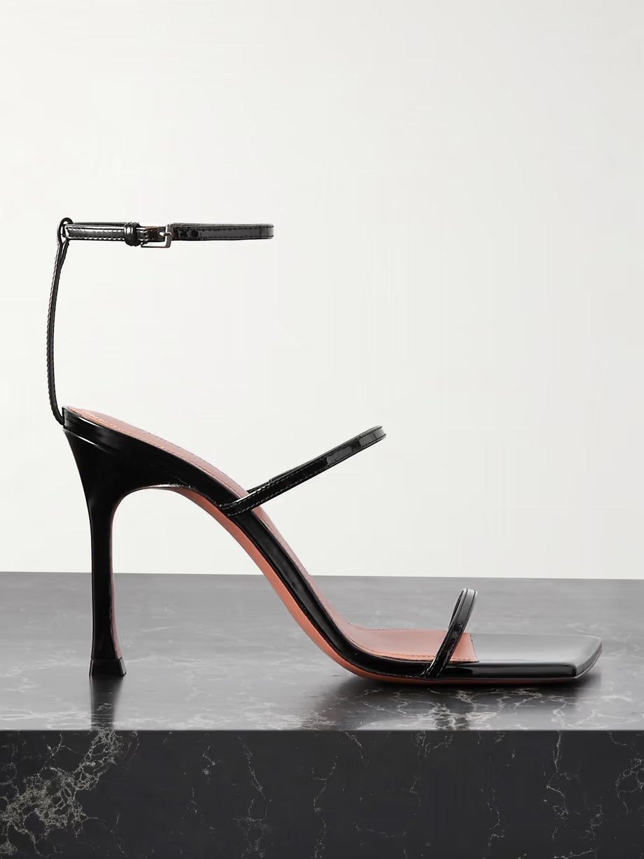 Maya patent-leather sandals Maya patent-leather sandals