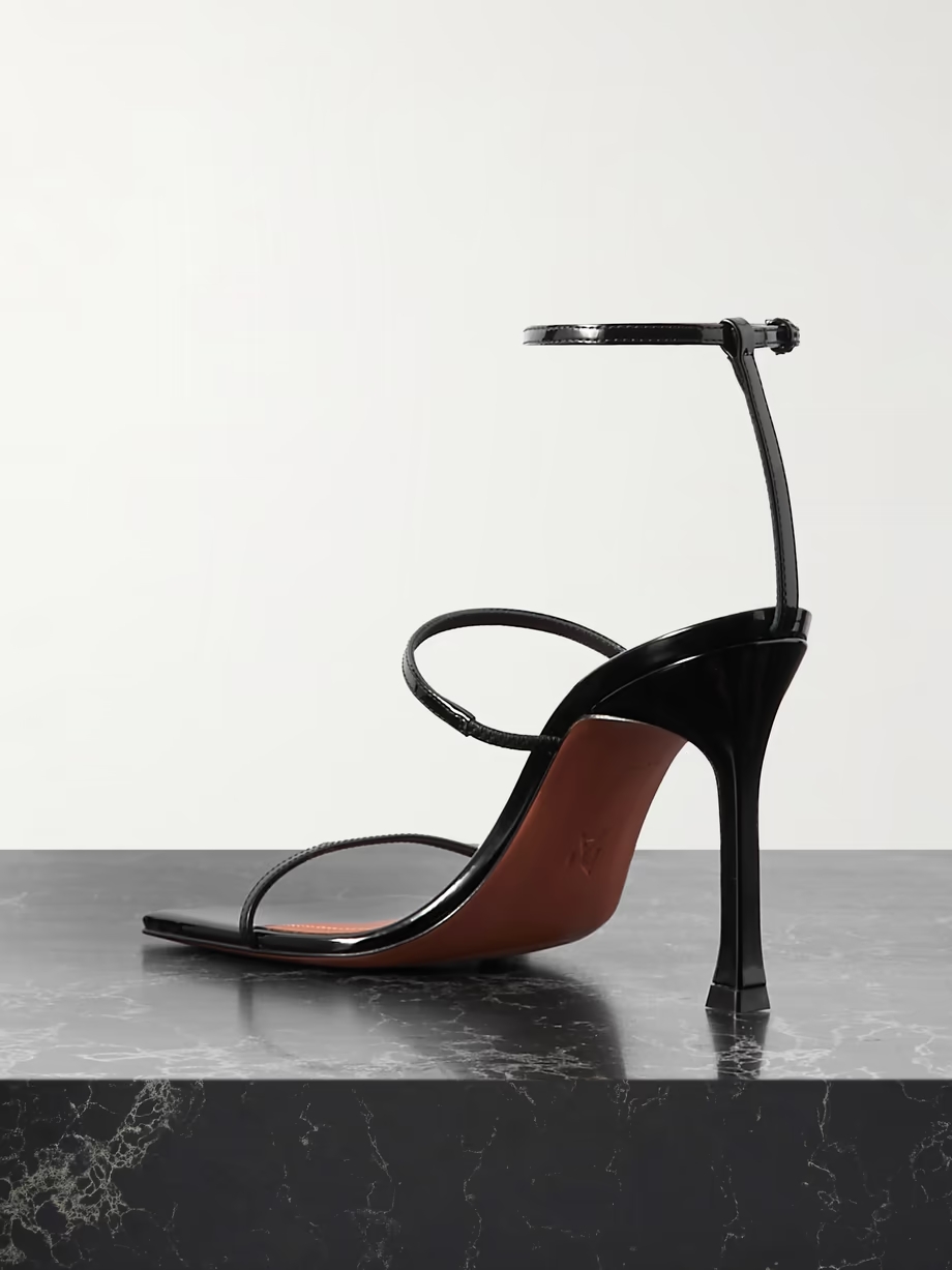 Maya patent-leather sandals Maya patent-leather sandals