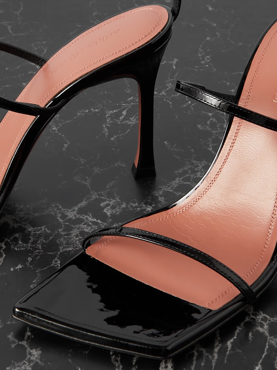 Maya patent-leather sandals Maya patent-leather sandals